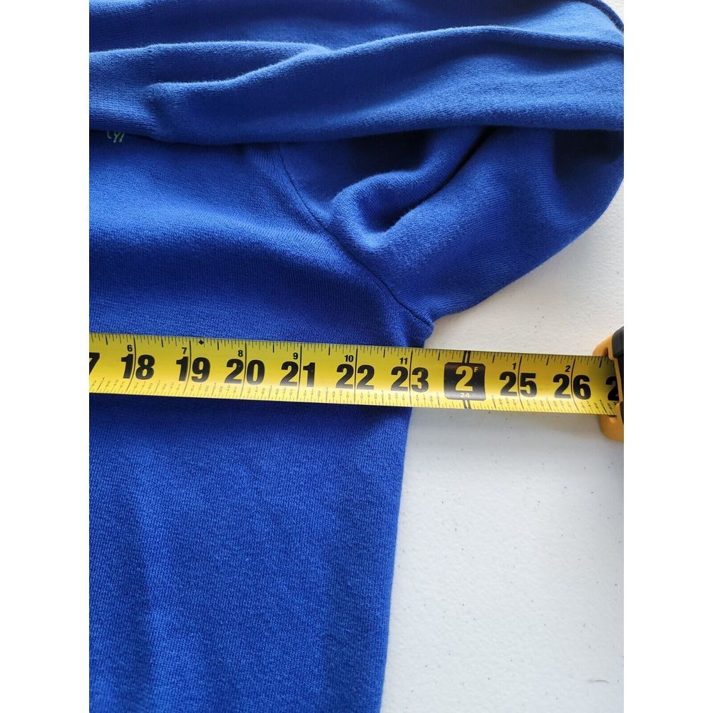 Polo Ralph Lauren‎ Sweater 100% Pima Cotton V-Neck Blue Men's XL - Picture 6 of 6